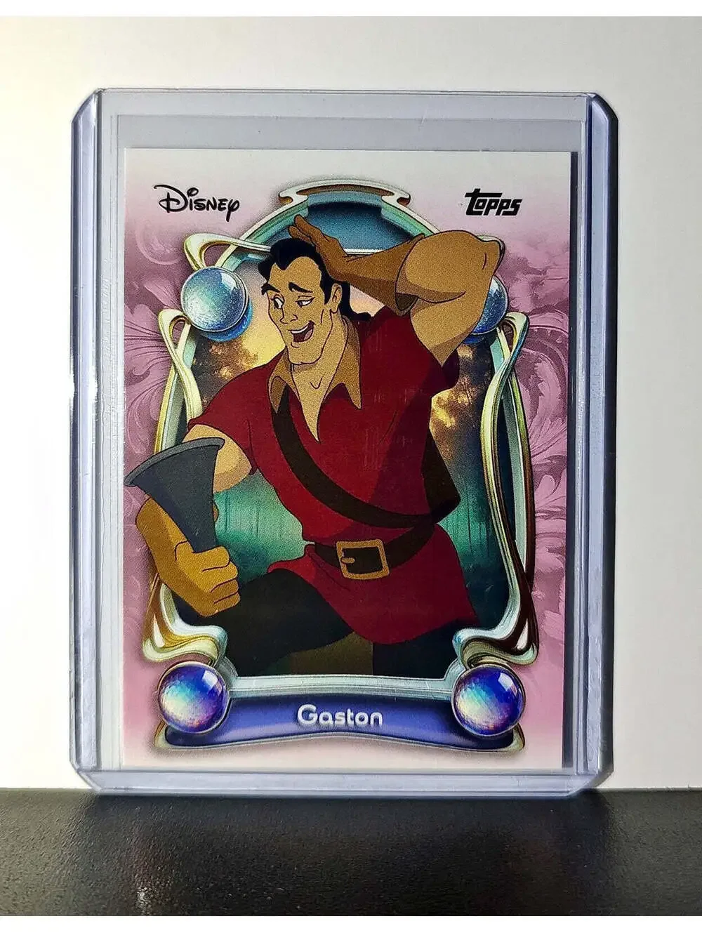 Gaston 2025 Topps Disney Wonder #45 Card Beauty and the Beast
